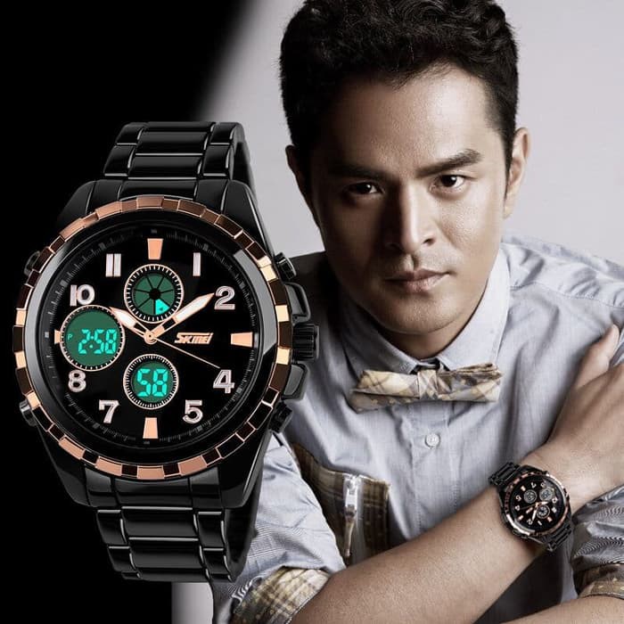jam tangan / jam tangan pria / skmei /Jam Tangan Pria SKMEI Fashion 1021