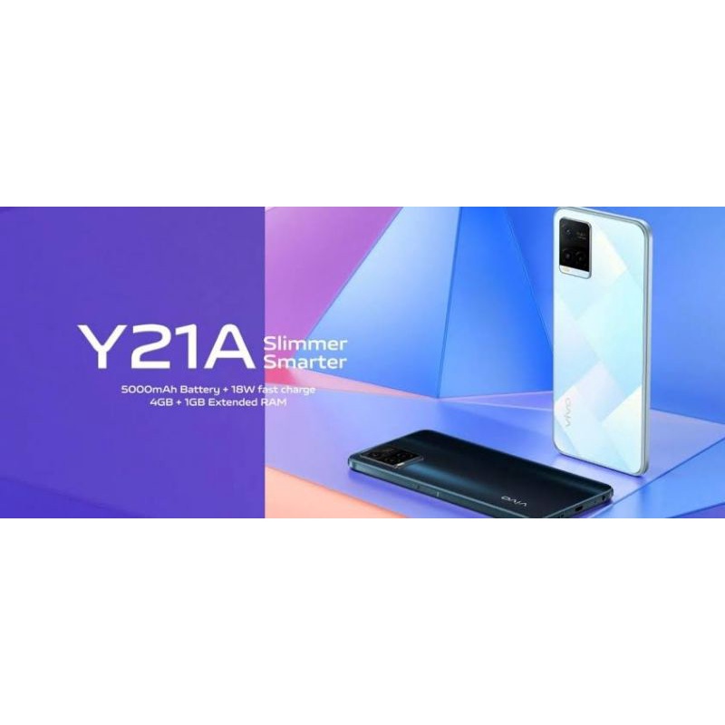 Vivo Y21A 4/64 GB (RAM 4GB+1GB) New Garansi Resmi VIVO | Vivo Y21 A