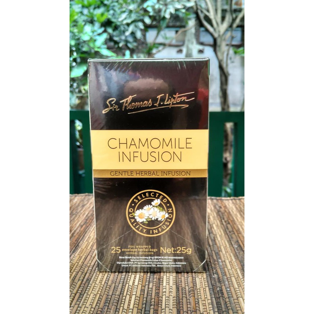 

Teh Celup Camomile - Chamomile Herbal Infusion - Sir Thomas J. Lipton PROMO