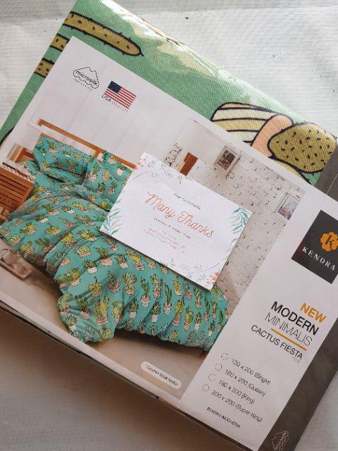 Kendra King Size / 180x200 - Cactus Fiesta, Black Cactus, White Cactus, Blue Cactus