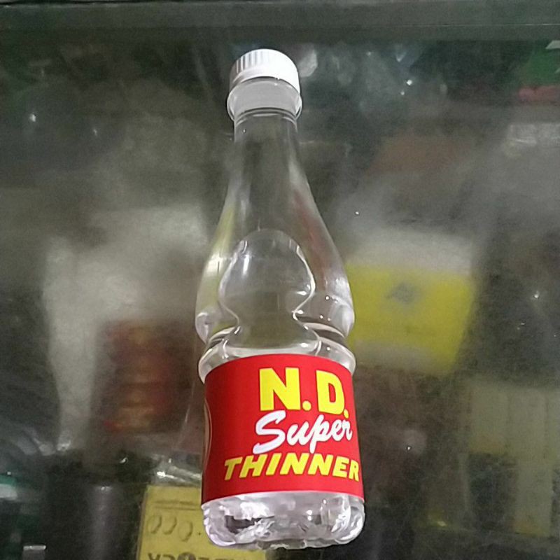 

thinner nd botol pencair cat minyak pengencer cat