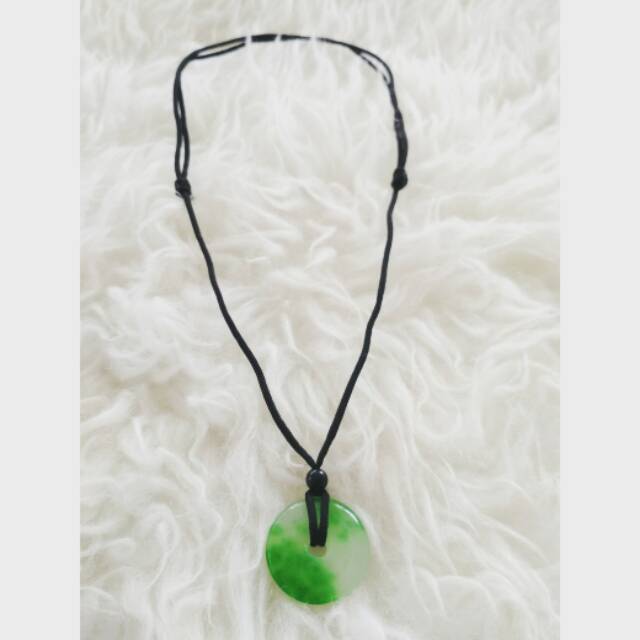 Kalung GiokTali Hitam Kalung Giok Hijau Kalung Murah