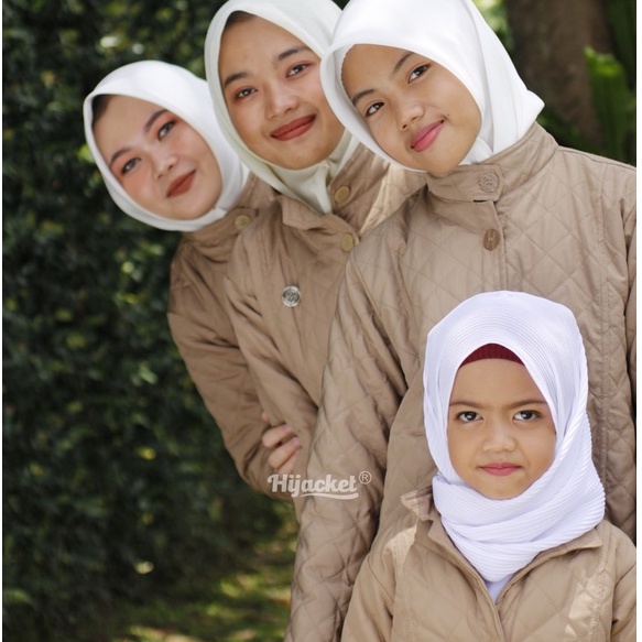 Belva Kids dan Remaja HIJACKET MUSLIMAH BELVA FAMILY ORIGINAL GURANTEED JAKET MUSLIMAH PANJANG BISA COD