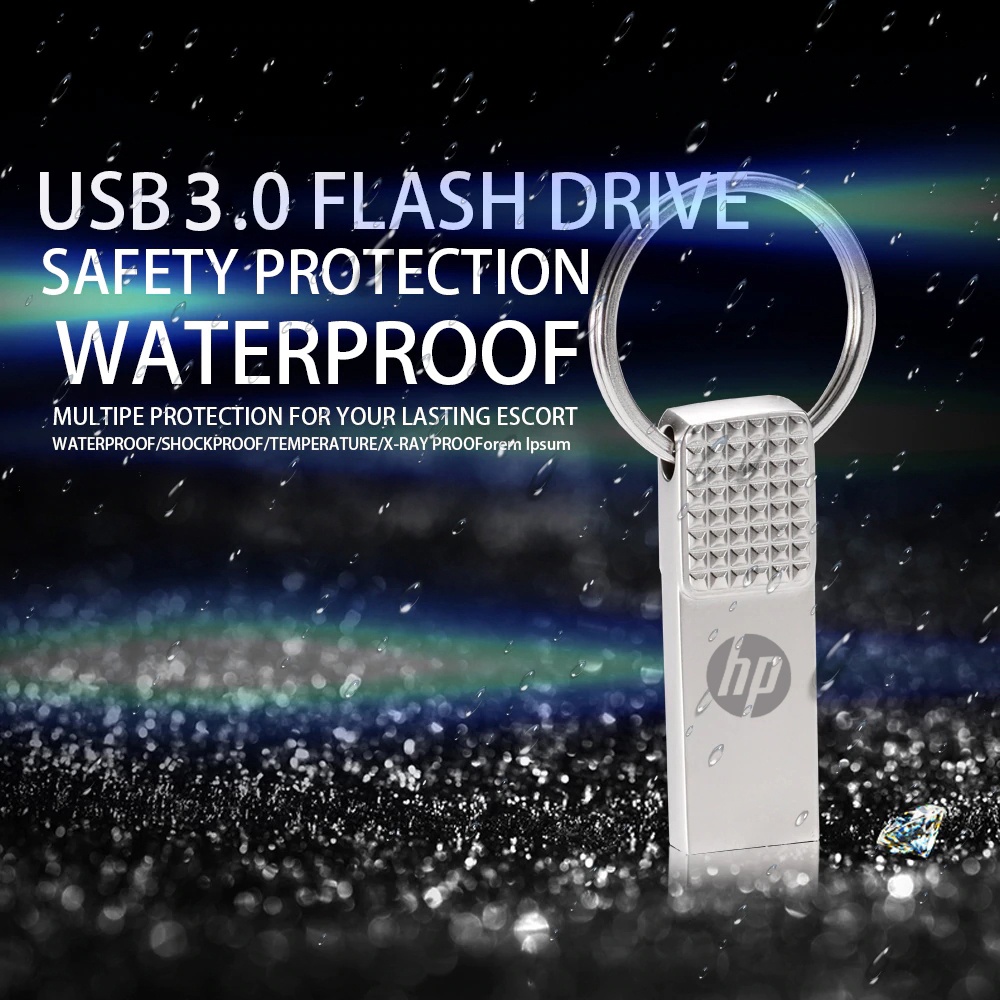 Hewlett-Packard Hp Flashdisk Usb 4GB / 8GB / 16GB / 32GB / 64GB / 128GB / 256GB / 512GB / 1TB / 2TB