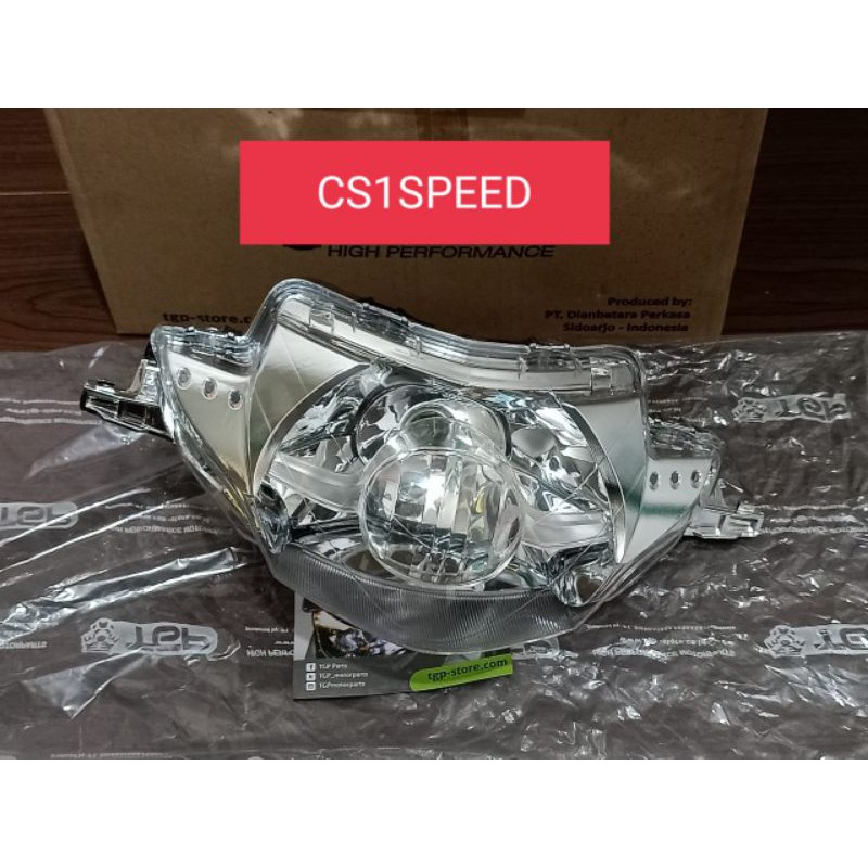 LAMPU DEPAN REFEKTOR SUPRA X125 - SUPRA X 125 LAMA