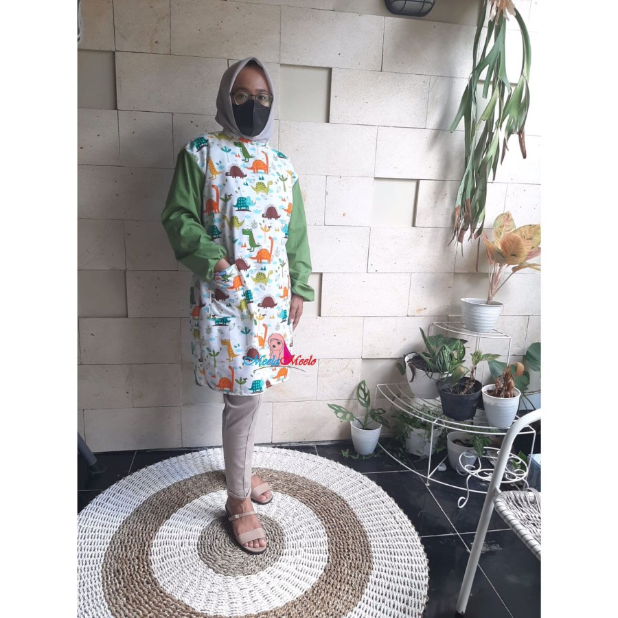 Baju APD Medical gown reusable Motif  APD pediatric, surgical, apd gigi Medical gown reusable Dewasa