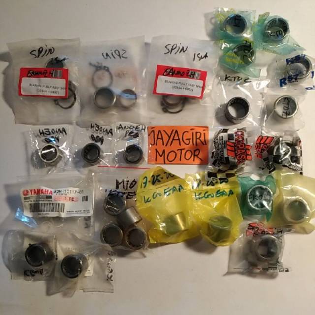 1 Laher Bambu Pully 17x25x16 20x29x18 20x26x14 17x25x20 15x23x12 Pulley Mio Vario Beat Spin Xeon GL 