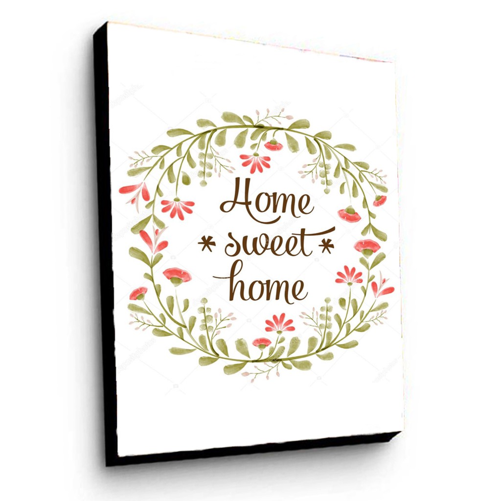 Wall Decor Hiasan Dinding Dekorasi Rumah Home Sweet Home Fm