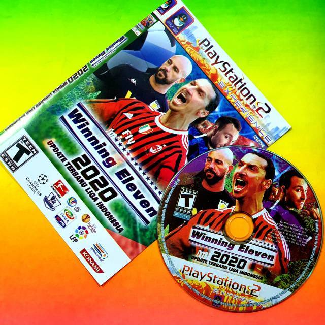KASET PLAYSTATION 2 VIDEO GAME BOLA WINNING ELEVEN 2020 TERBARU