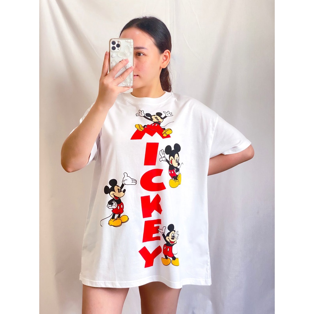 Kaos Oversized Wanita Jumbo XXXL Atasan Wanita Lengan Pendek