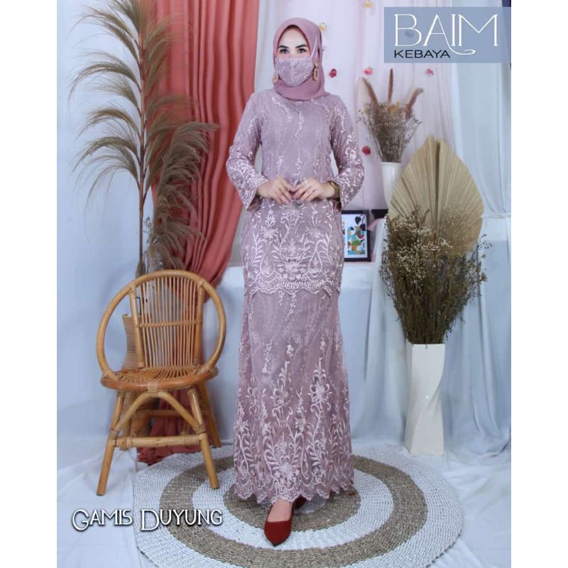 New Gamis tulle Duyung Kebaya Gamis Duyung Kebaya Modern