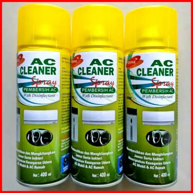 Zone AC CLEANER Mobil dan Ruangan Pembersih AC 400ML