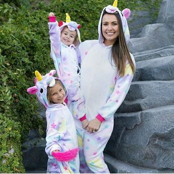 ONESIE UNICORN STAR RAINBOW LOLIPOP KARAKTER PIYAMA KOSTUM COSPLAY DEWASA