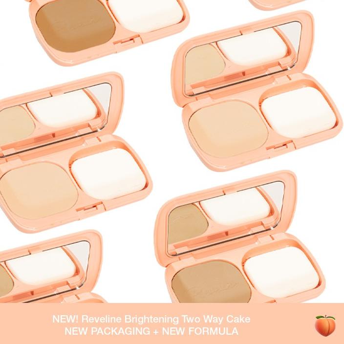 ✷ REVELINE Brightening Two Way Cake New Packaging / Bedak Padat ☺