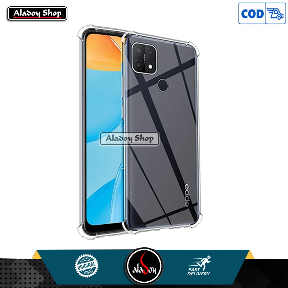 Case Oppo A15 Soft Case Anti Crack Premium Casing Transparent