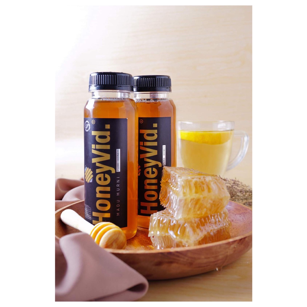 

HoneyVid / Madu Alami / Madu Murni / Madu Lebah Tropis / Madu Organik