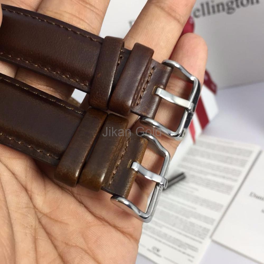 Daniel wellington classic couple 36 40mm bristol brown ring silver Original
