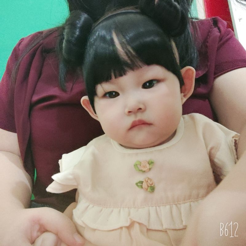 Bandana Wig Bayi Rambut Palsu Lucu Import Poni Lembut