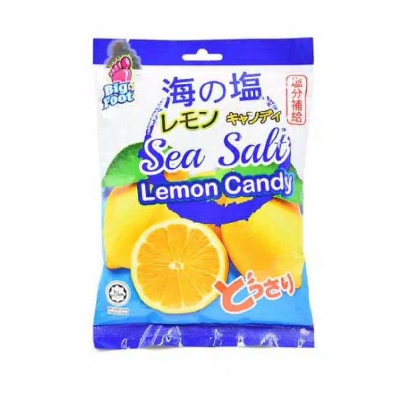 

BIG FOOT SEA SALT LEMON CANDY 150GR