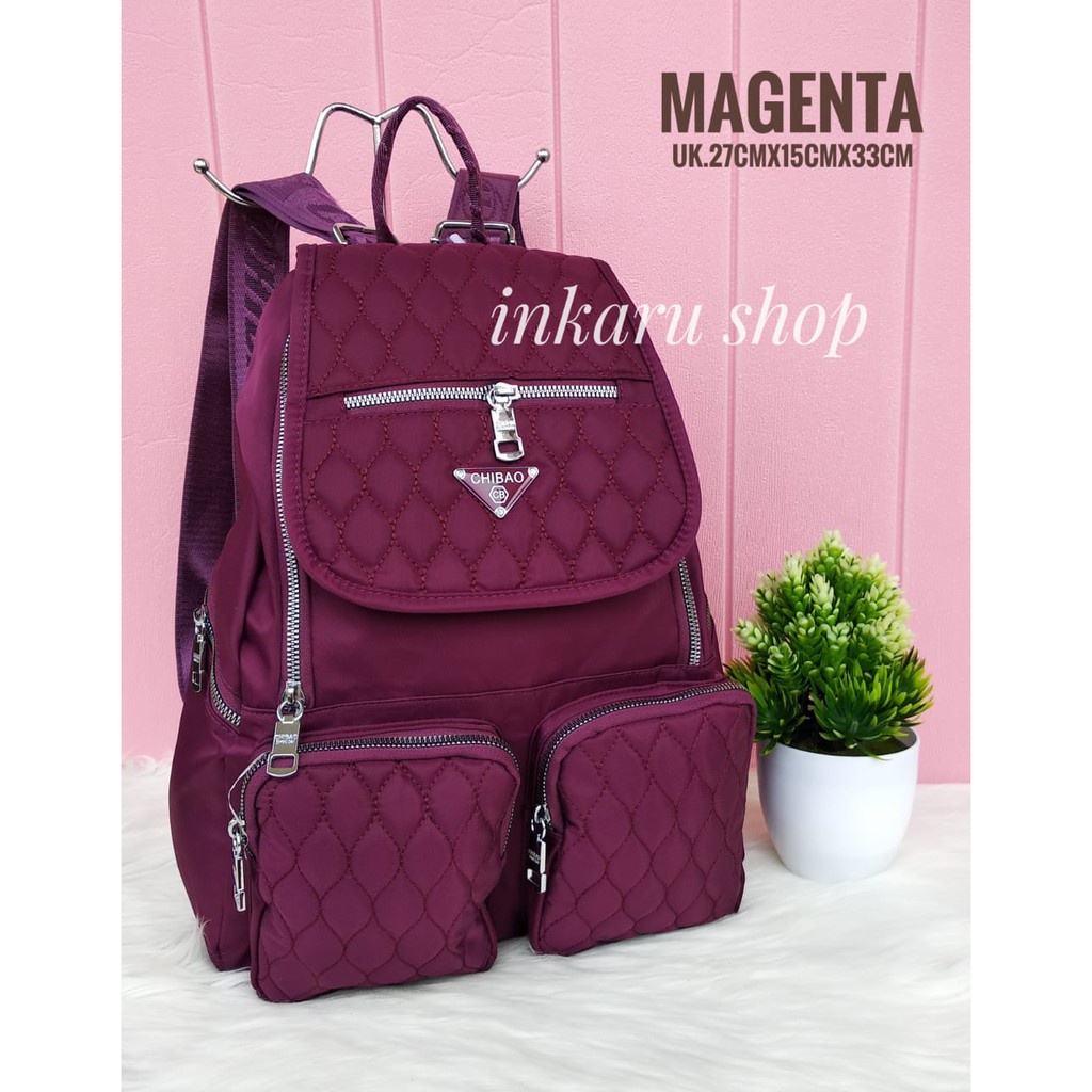 NEW!!! RANSEL WANITA IMPORT CHIBAO 17# BISA MUAT LAPTOP 14INCH
