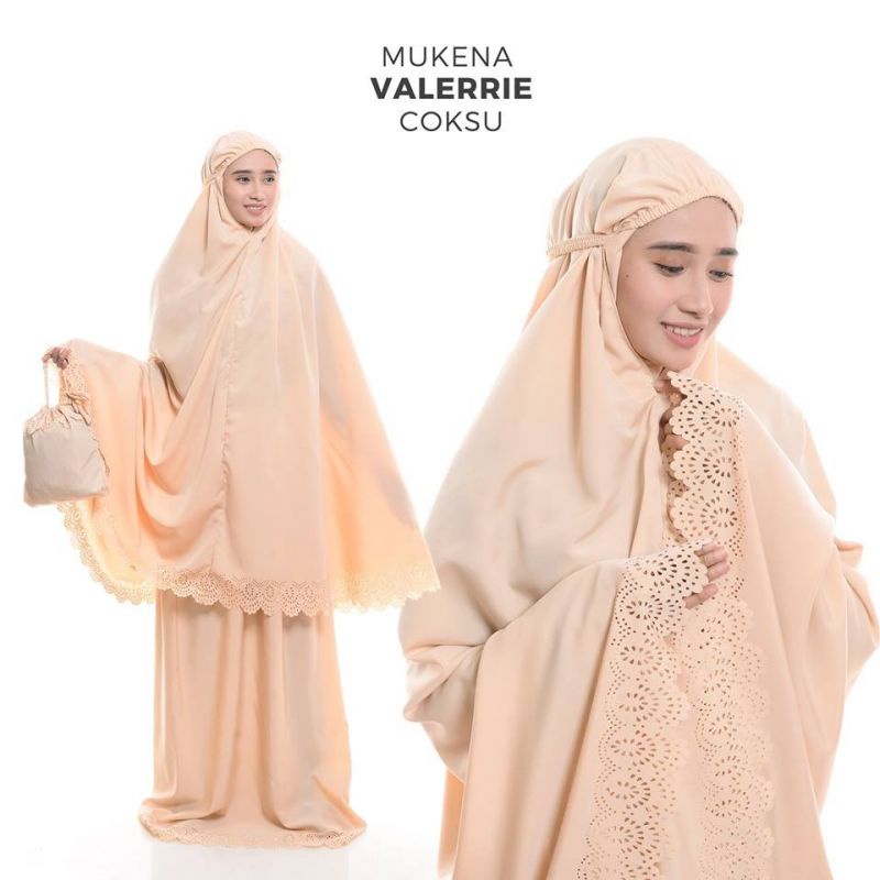 Mukena Dewasa Baby Silk Valerie