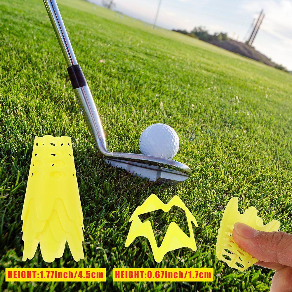 Suyo 15pcs Tee Bola Golf Bahan Plastik Untuk Latihan Wanita