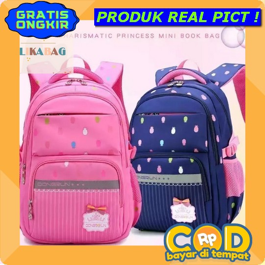 Ransel Sekolah Anak Laki Laki Perempuan Original Backpack Tk Sd Tas Se Alika Bag - Tas Ransel Anak W