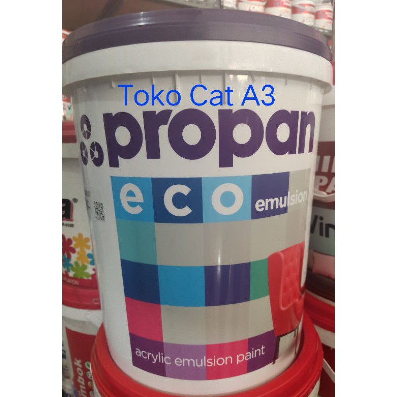 Jual Cat Tembok Propan Eco Emulsion 25kg White 9101 Shopee Indonesia 4908