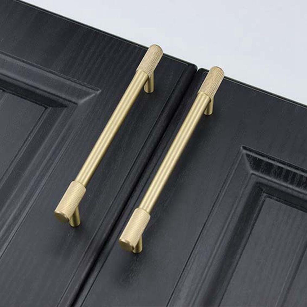 [Elegan] Doorknob Kuningan Murni Tahan Lama Lubang Ganda Furniture Reticulated Solid Handle Pintu Lemari