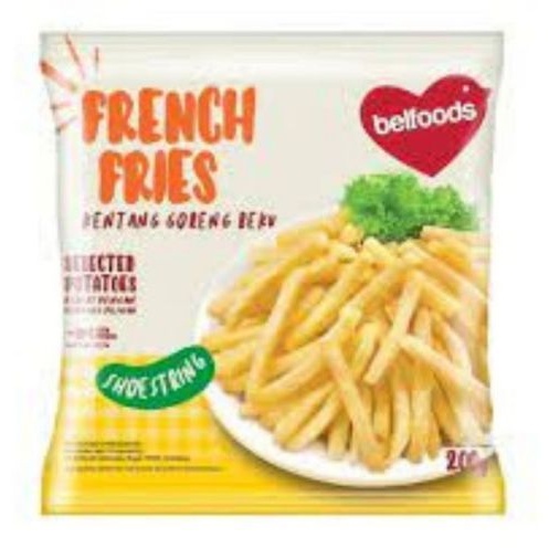 

Belfoods French Fries 200gr / Kentang Goreng Beku / Shoestring