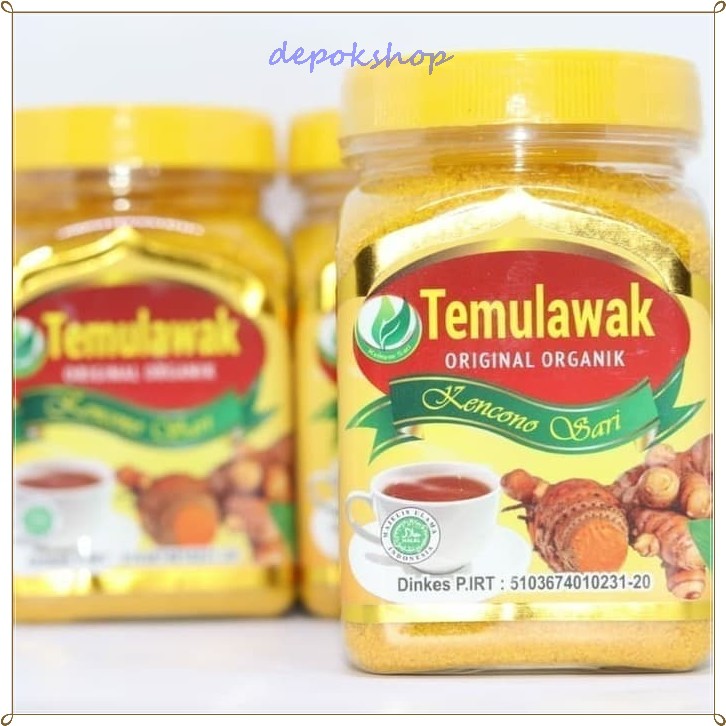 

Serbuk Temulawak 250gr Kencono Sari / TEMULAWAK 250gr - mj257