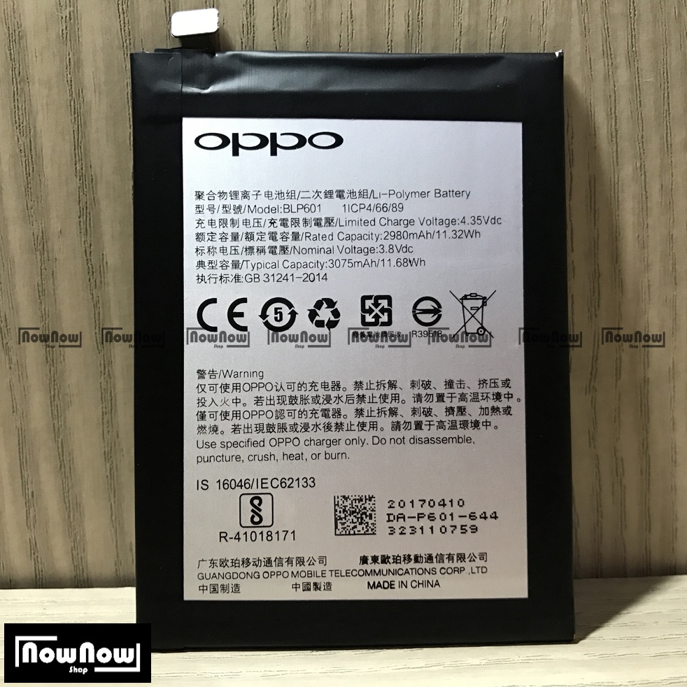 Baterai Oppo F1S A53 A59 BLP601 BLP 601 Original Batre Batrai Battery HP