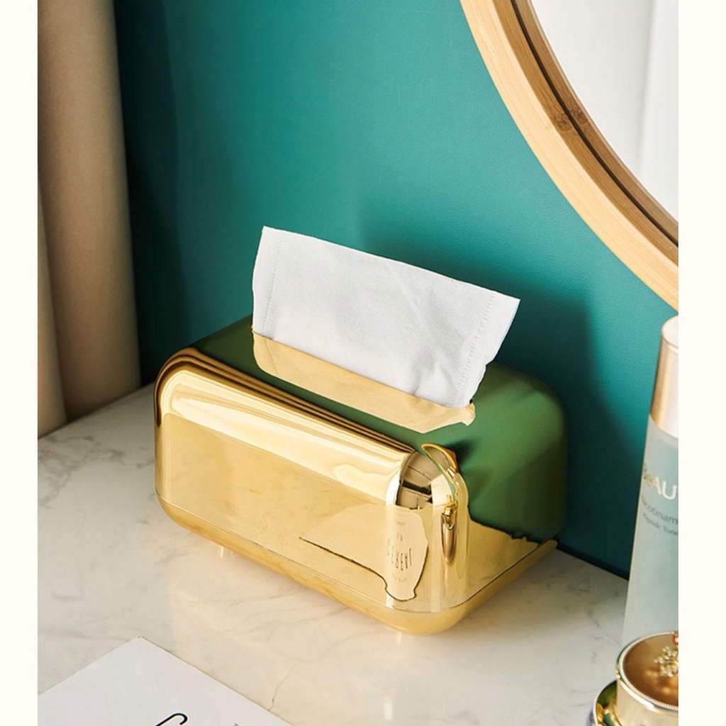 Tissue Holder | Tempat Tisue | Tissue Box | Tissue Box Gold | Kotak Tisu | Tempat Tissue Nordic | Tempat Tisyu Mobil | Mewah Kotak Tisu