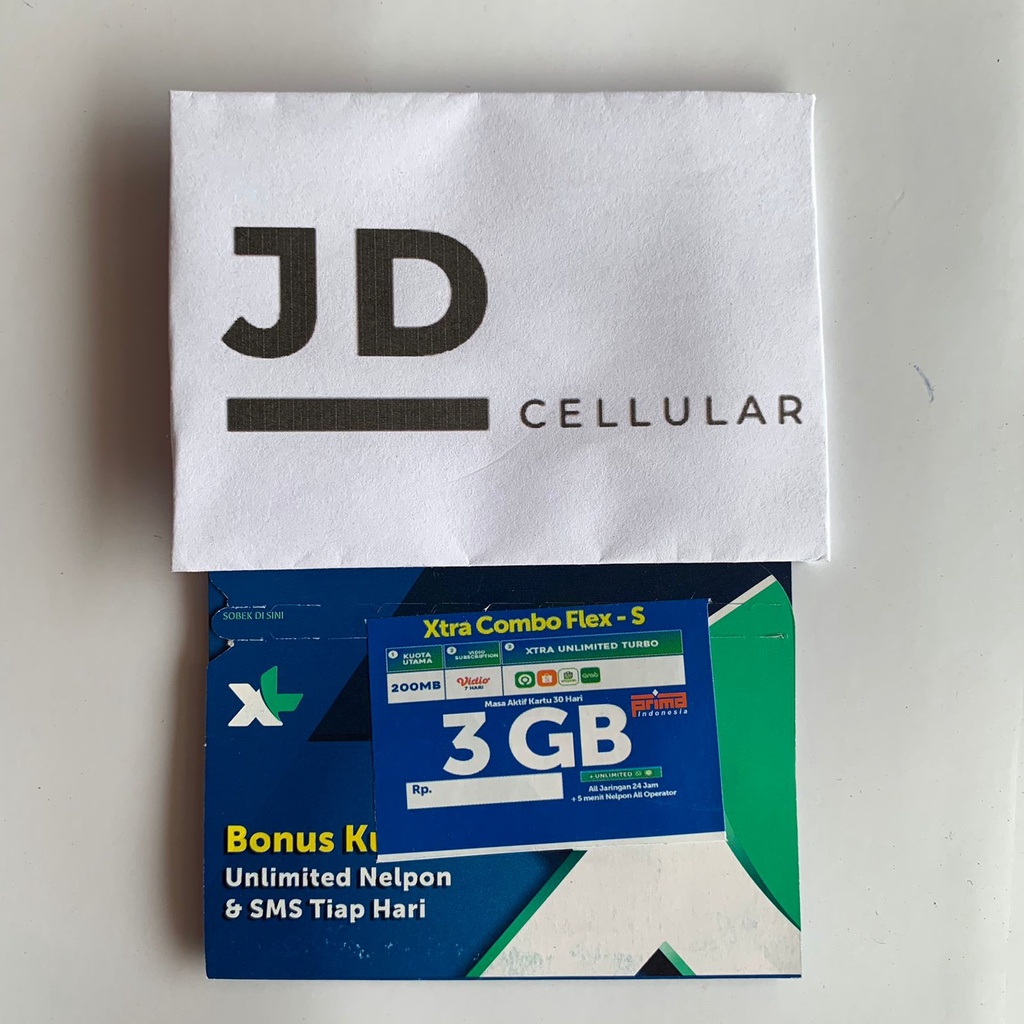 KARTU PERDANA XL S/M/L/XL/ XTRA ON SIAP DIGAS