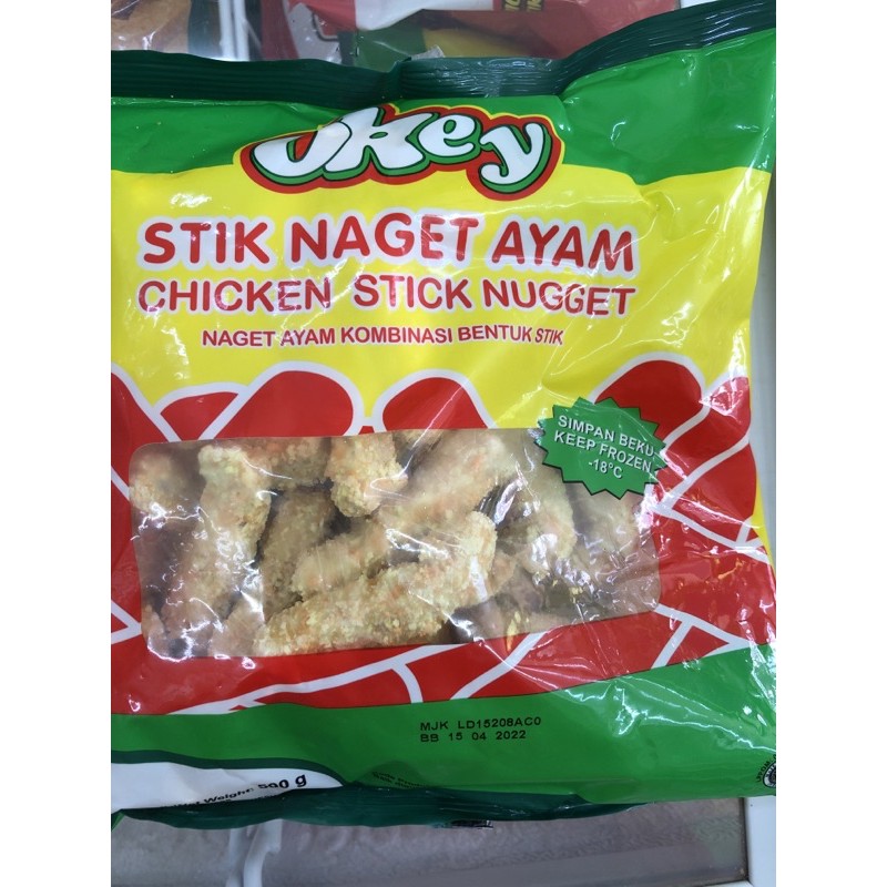 

okey stik naget ayam 500g