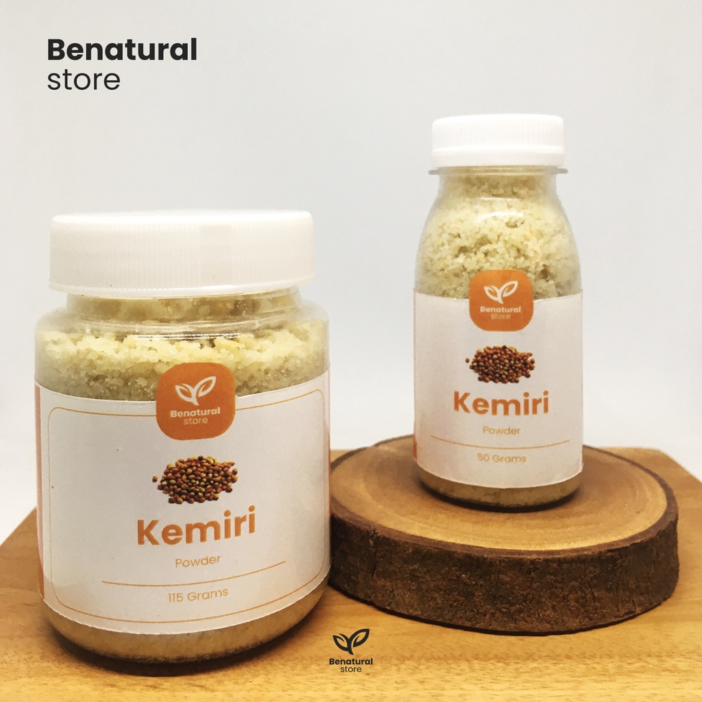 

Bumbu Kemiri giling / Candlenut Powder Benatural Organik