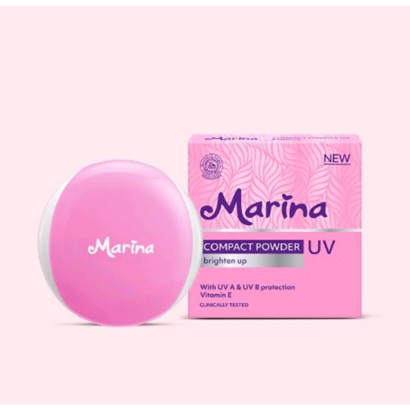 Marina UV Protection Compact Powder 12g (100% Original)