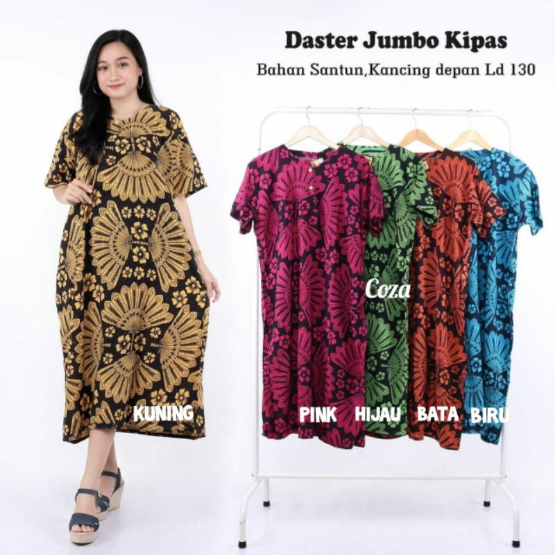 Daster Jumbo Kipas / Coza Batik