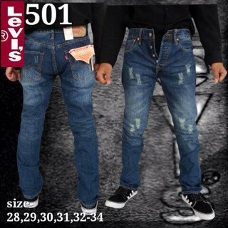 jual celana levis 501 sobek Import philipines hight quality Celana Jeans S3Y2
