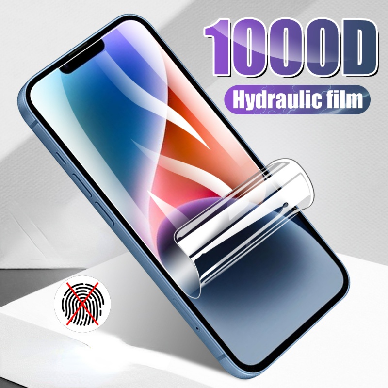 Film Pelindung Layar Hydrogel Full Cover Untuk AP IP 14 Series Bukan Tempered Glass