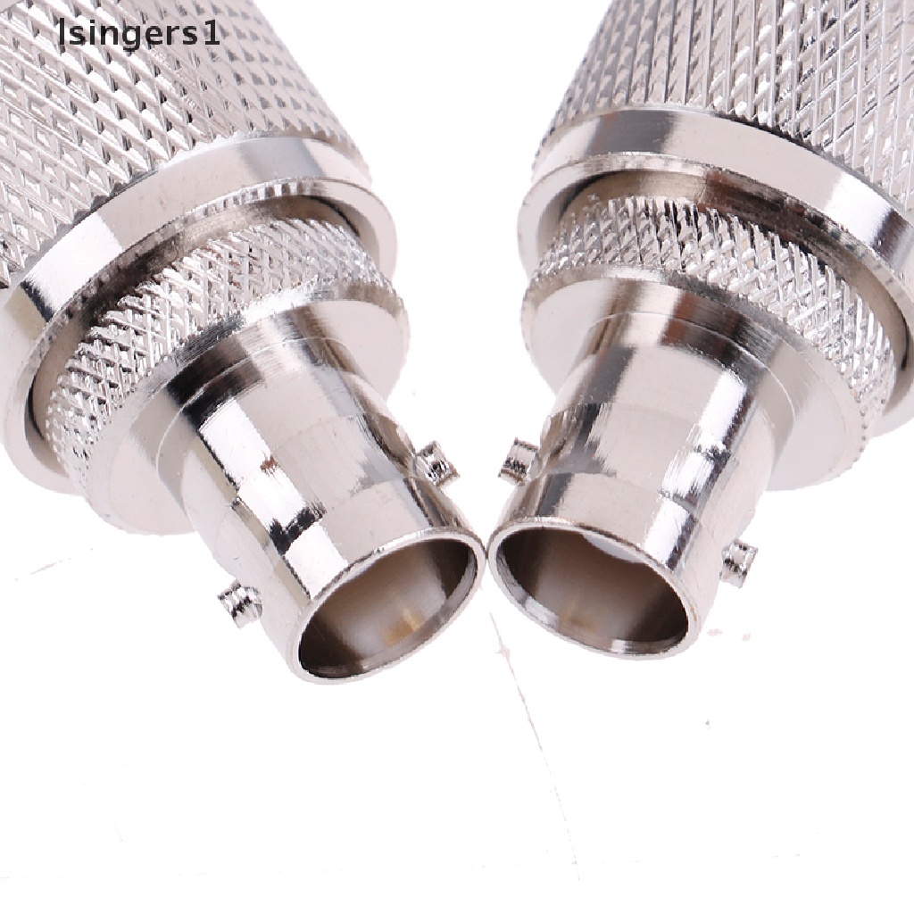 (lsingers1) 1pc adapter Konektor jack RF coaxial UHF Male PL259 PL-259 Ke BNC Female