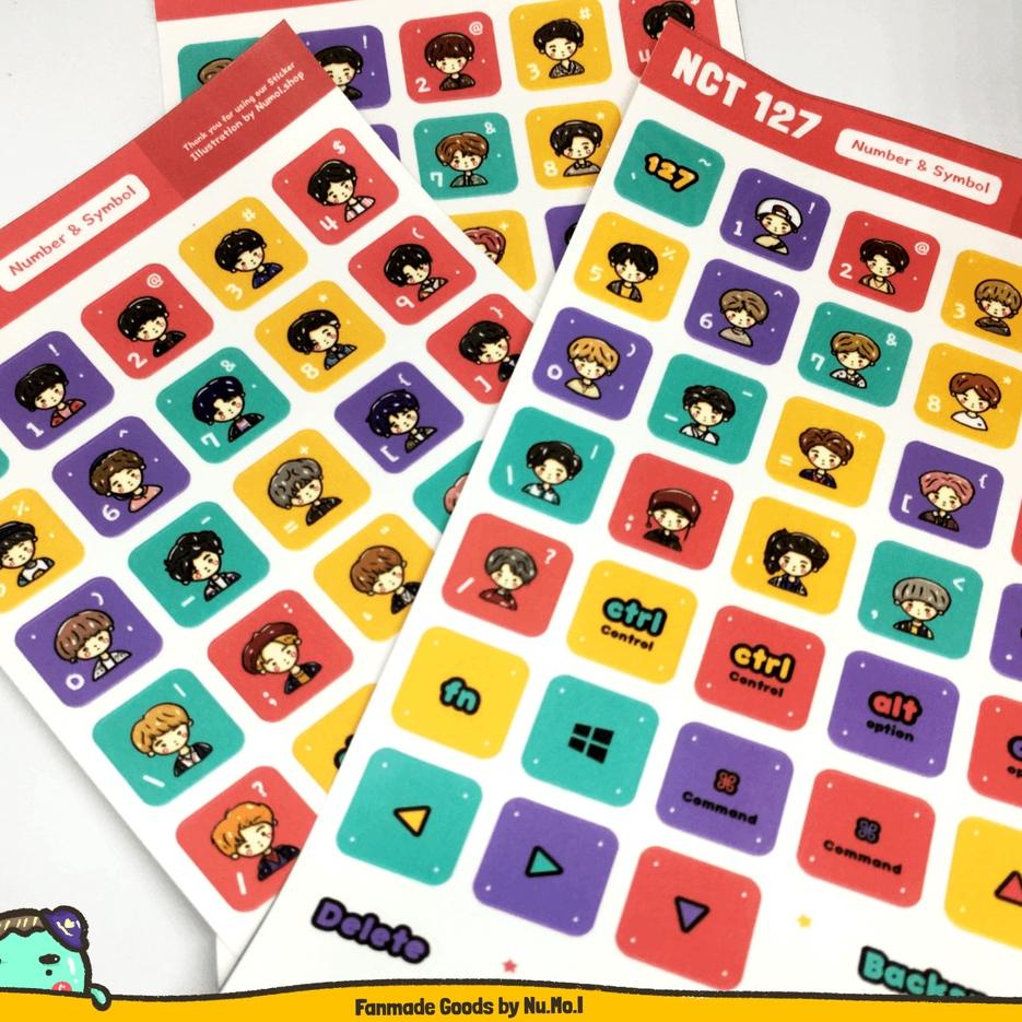 Rame-Rame⛄ [PART 2] Sticker keyboard NCT [Kiss Cut] by NuMoI | TRENDING | TERBARU LAGI |