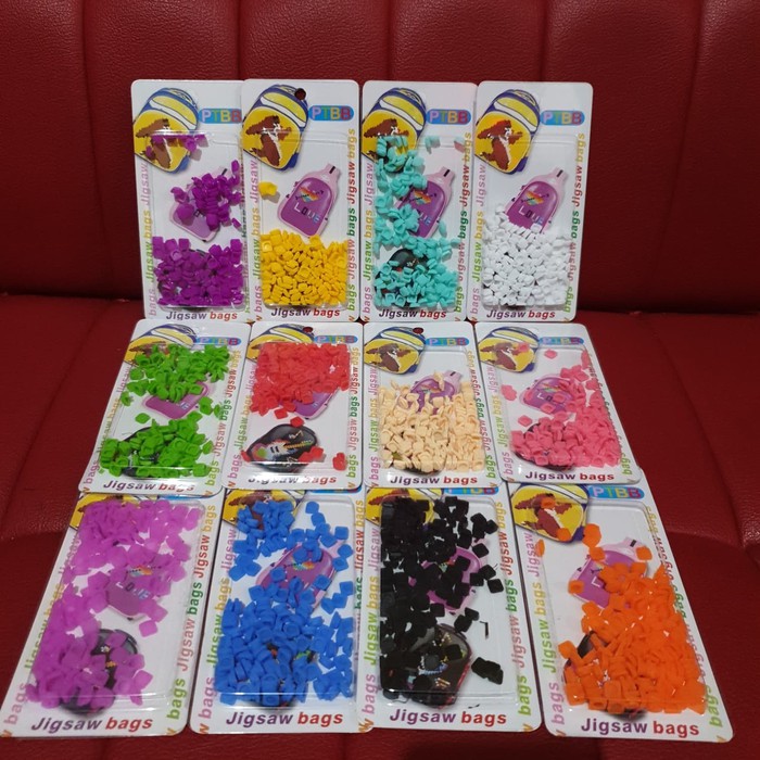 

PIXEL BITS REFILL UNTUK TAS LEGO/ TEMPAT PENSIL LEGO 12 WARNA