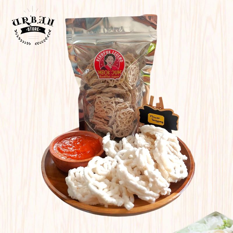 

Kerupuk Mentah Mawar Tanggung - Krupuk Mawar