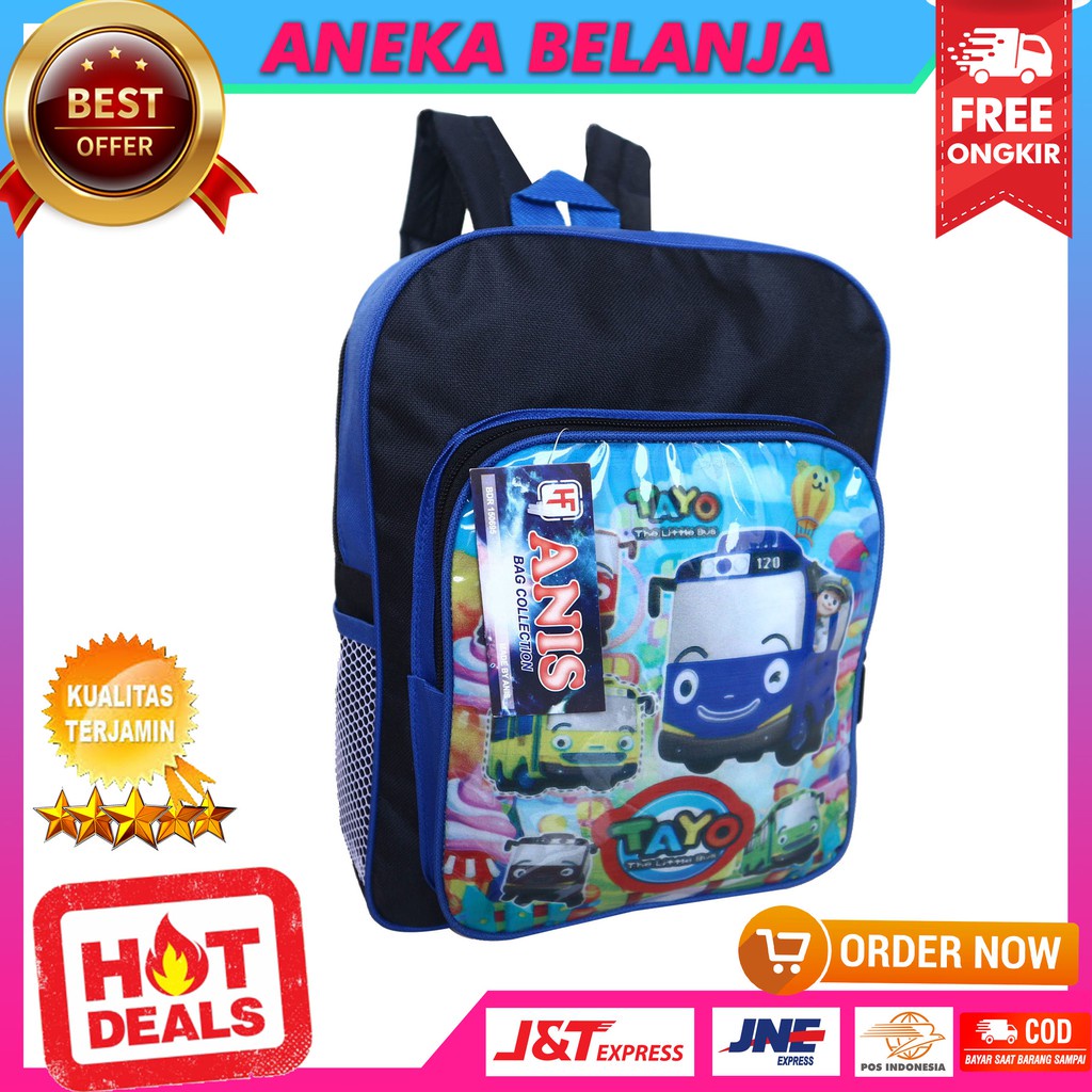 Tas Anak Sekolah Ukuran Mini / Ransel Little Bus Anak Laki Laki Cowok | Bahan Polyester Bacpack Anak Mixue Ungu PAUD TK SD Tebal Kuat Terbaru Ransel Anak Cewek Ngaji LES TPQ Trendy Murah Tas Gendong Anak Piknik Keren Premium Berkualitas Tas Stylish Viral