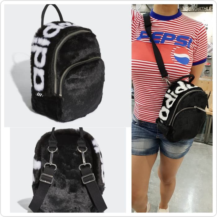 adidas fur mini backpack