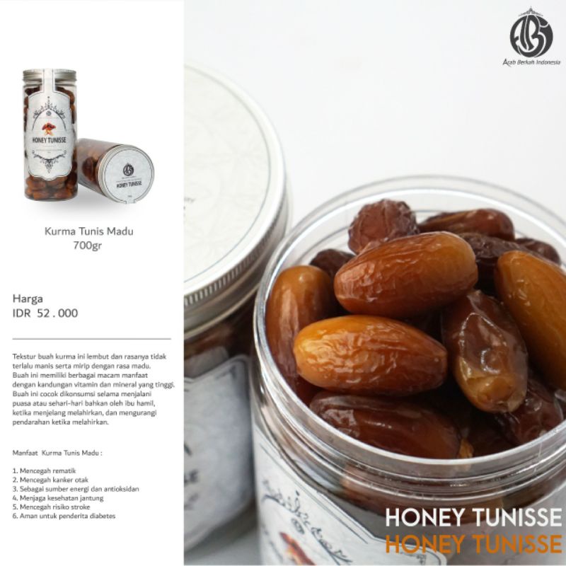 

Tunis madu 700gr