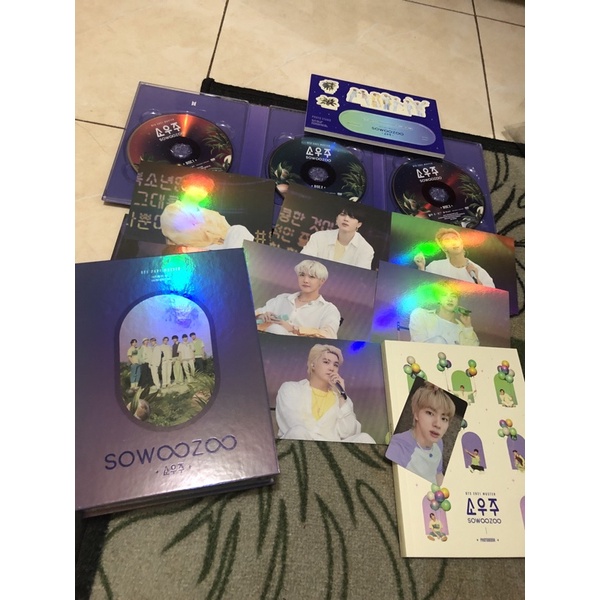 POST CARD DVD SOWOOZOO JUNGKOOK NAMJOON JIN