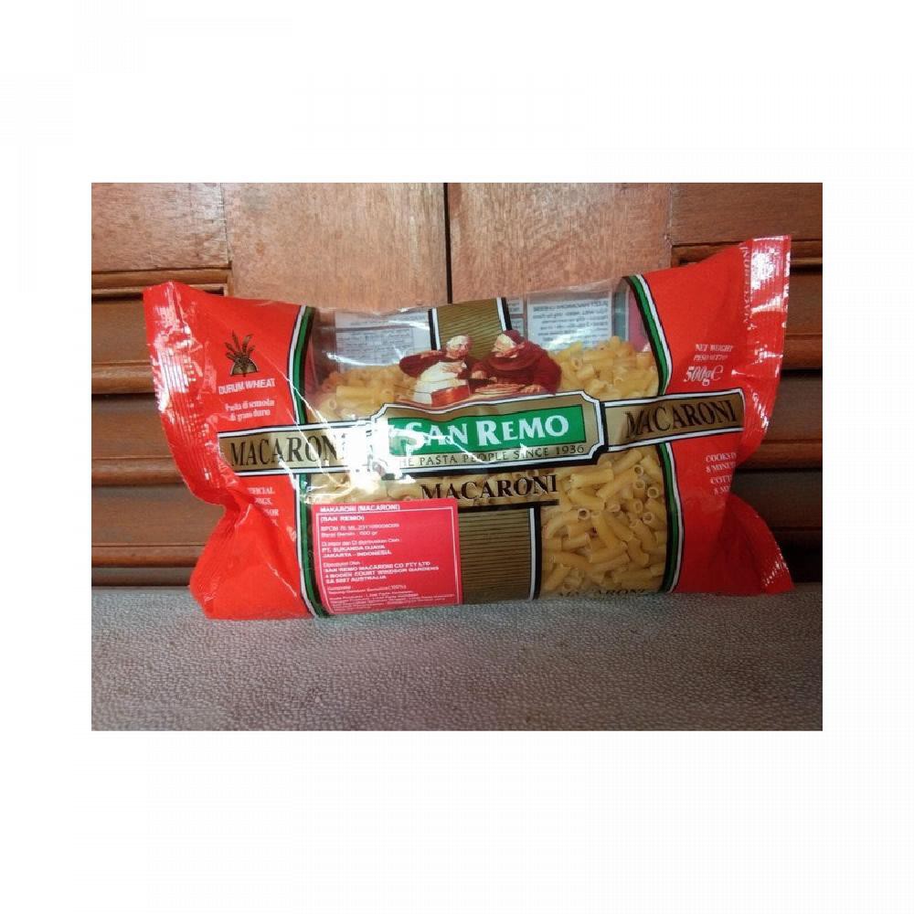 

San Remo Maccaroni 500 Gr Pasta Italy Import From AUSTRALIA