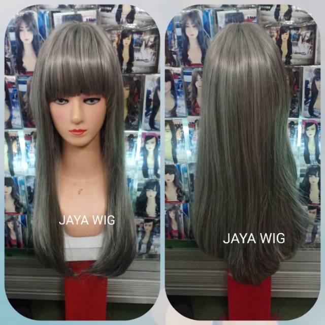 WIG LURUS PANJANG PONI DEPAN